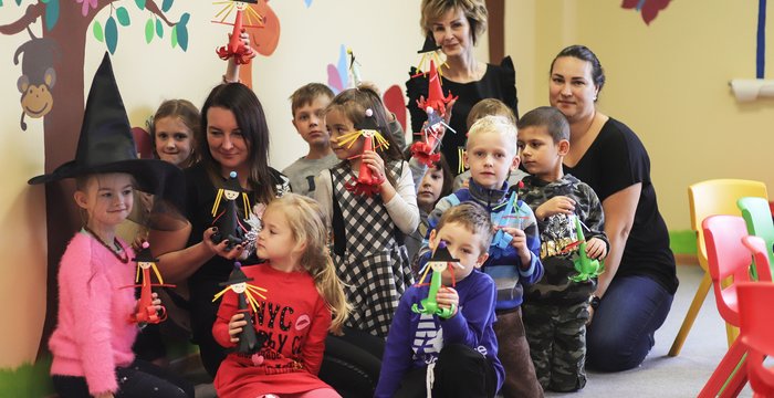 Rūdiškių bibliotekoje – raganaičių šėlsmas
