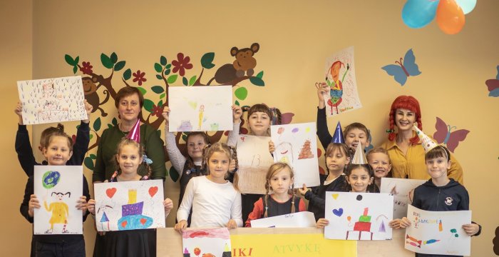 Pepės gimtadienio šventė Rūdiškių bibliotekoje!