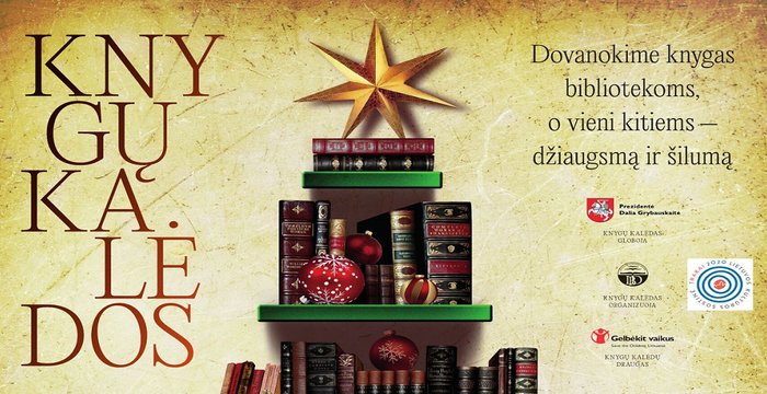 Gruodžio 17 d. – Trakų viešojoje bibliotekoje akcija „Knygų Kalėdos“