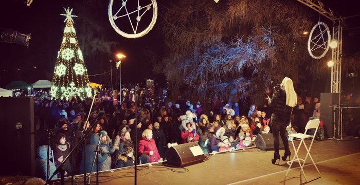Daug progų  lentvariečiai šventė  renginyje   „Atrask Kalėdų džiaugsmą“
