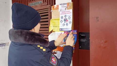 Ugniagesiai vykdė prevencinę akciją  „Daugiabučiai namai be gaisrų“