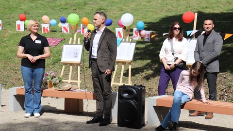 Piknikas Šeimų parke apsupo šiluma