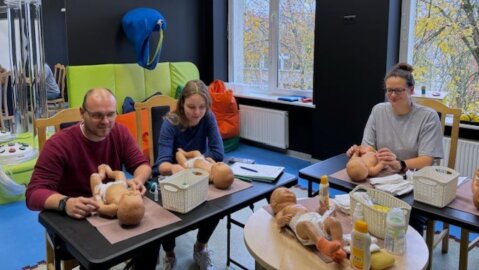 Projektas jaunoms šeimoms sulaukė Trakų rajone gyvenančių tėvelių dėmesio