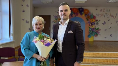 Darbą pradeda nauja Lentvario pradinės mokyklos direktorė
