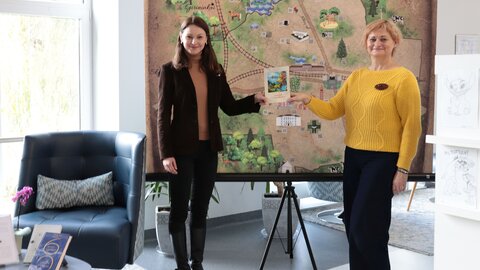 Lentvario bibliotekoje – paskaita „Biblioteka – dvaro šeimininkų veidrodis“