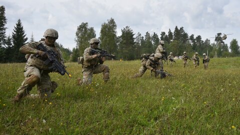 Gruodžio 10–11 d. Trakų rajono savivaldybės teritorijoje vyks Lietuvos kariuomenės pratybos
