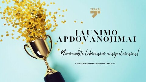 Jaunimo apdovanojimai: nominuokite labiausiai nusipelniusius