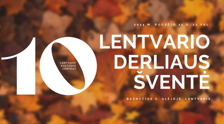 Lentvario seniūnijos naujienos