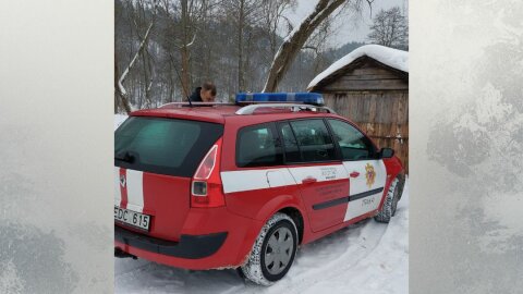 Valų kaimo gyventojai informuoti apie potvynio riziką 