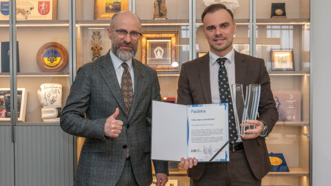 Trakų rajono savivaldybei įteikta padėka už sprendimus verslui