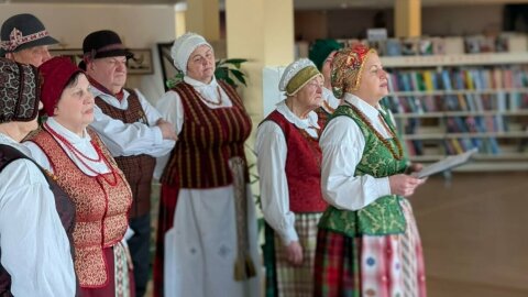 Rūdiškėse paminėtos Lietuvių kalbos dienos