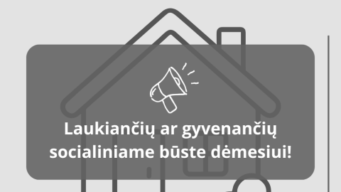    Turto deklaravimas laukiantiems socialinio būsto ir socialinio būsto nuomininkams