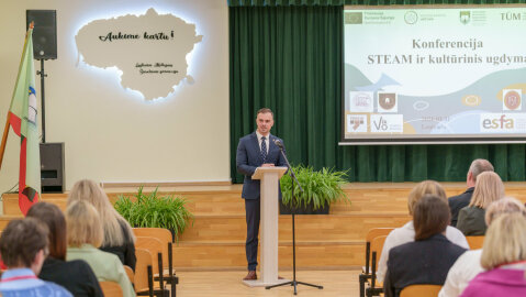 Mokytojų konferencija apie STEAM ir kultūrinį ugdymą