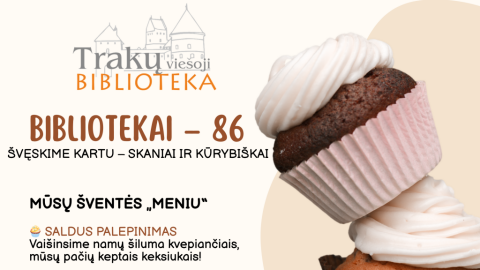 Trakų viešajai bibliotekai – 86