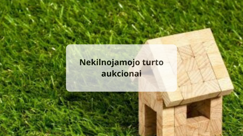 Skelbiami pakartotiniai nekilnojamojo turto aukcionai