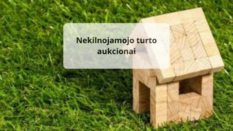 Skelbiami nekilnojamojo turto aukcionai