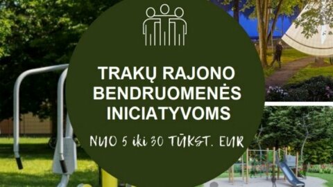 Kvietimas teikti bendruomenės iniciatyvų, skirtų gyvenamajai aplinkai gerinti, projektų idėjų...