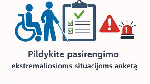 Pagalba žmonėms su negalia ekstremaliųjų situacijų metu