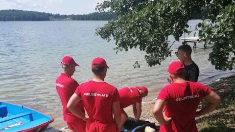 Susitikta su Trakų priešgaisrinės gelbėjimo tarnybos atstovu