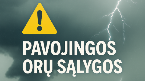 Patikslinta informacija – Pavojingos orų sąlygos