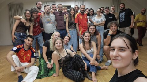 Tarptautiniai „Erasmus+“ mokymai Rūdiškėse subūrė jaunimo srities profesionalus