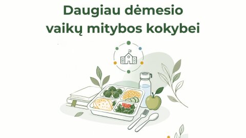 Centralizuotos valgiaraščių sudarymo ir maitinimo priežiūros paslaugos ugdymo įstaigose