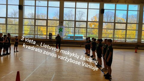 Lentvario pradinukų sėkmė Lietuvos mokyklų žaidynėse