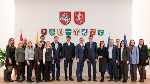 Susitikime su Ivano Frankivsko srities tarybos delegacija – apie bendradarbiavimą ir turizmo plėtrą